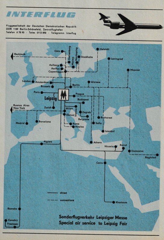 Messeflugplan 1971 März - 3 Streckennetz.jpg