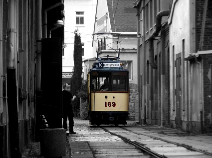 k-Hauptwerkstatt Kappel der Chemnitzer Straßenbahn - Triebwagen 169.JPG