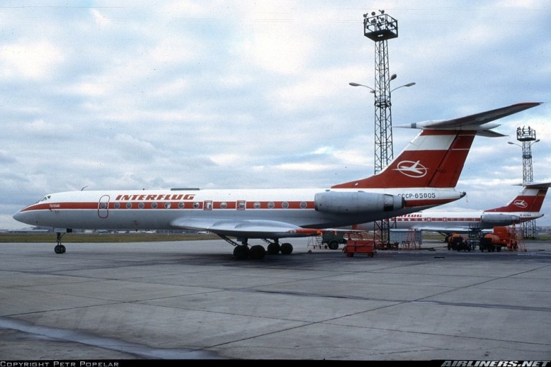 1991 Schönefeld TU-134A USSR 65605 Vorbereitung zum Abflug über Minsk.jpg