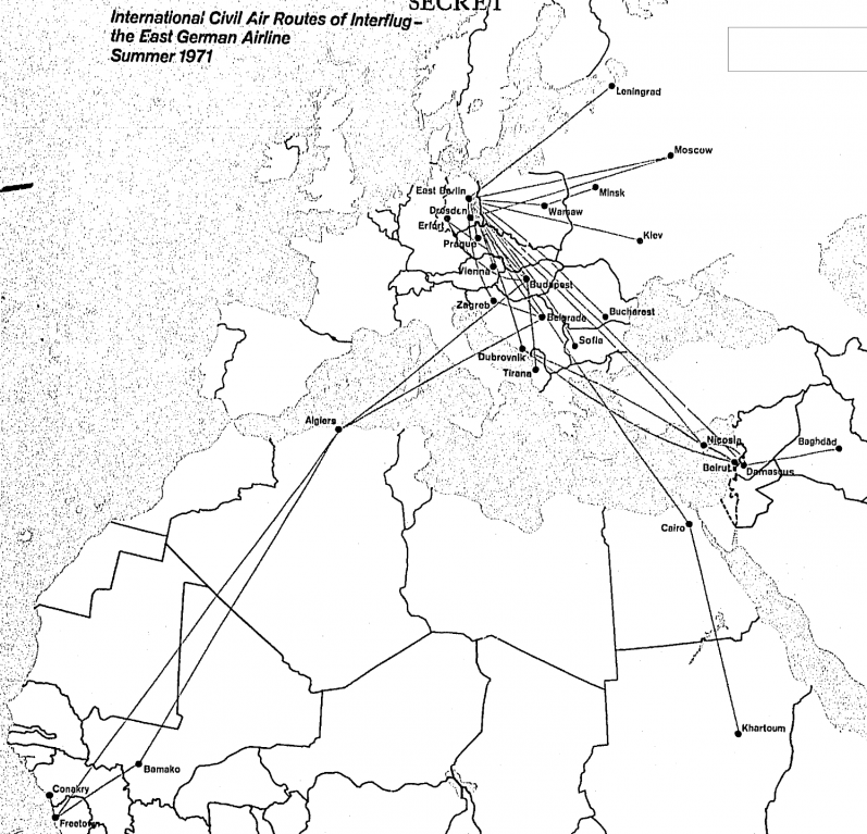 INTELLIGENCE MEMORANDUM INTERFLUG FACES WEST EAST GERMAN CIVIL AIR SERVICE - CIA-RDP85T00875R00170002[...].png