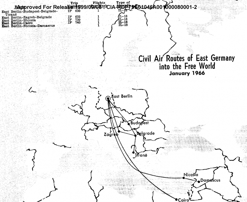 CIVIL AIR ROUTES OF COMMUNIST COUNTRIES INTO THE FREE WORLD, WINTER 1965-66 - CIA-RDP79S01046A0010000[...].png